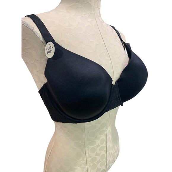 40D b.tempt'd by Wacoal New Bra Foundation Tshirt Black Underwire - Picture 8 of 11